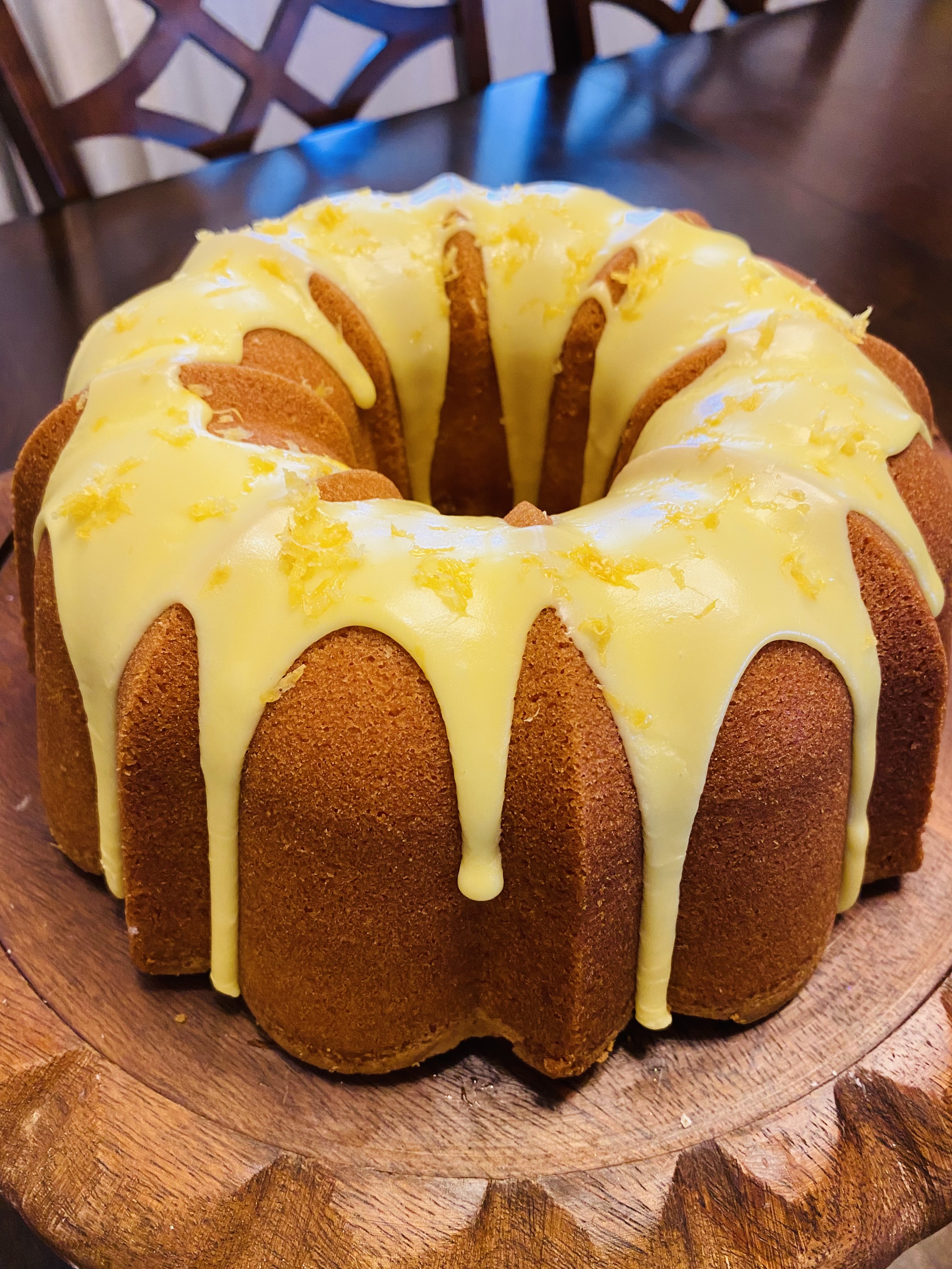 Lemon Pound Cake with Lemon Glaze