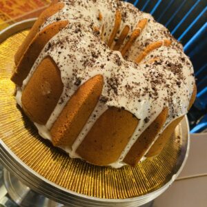 Cookies and Cream Pound Cake
