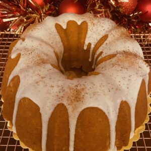 Egg Nog Pound Cake