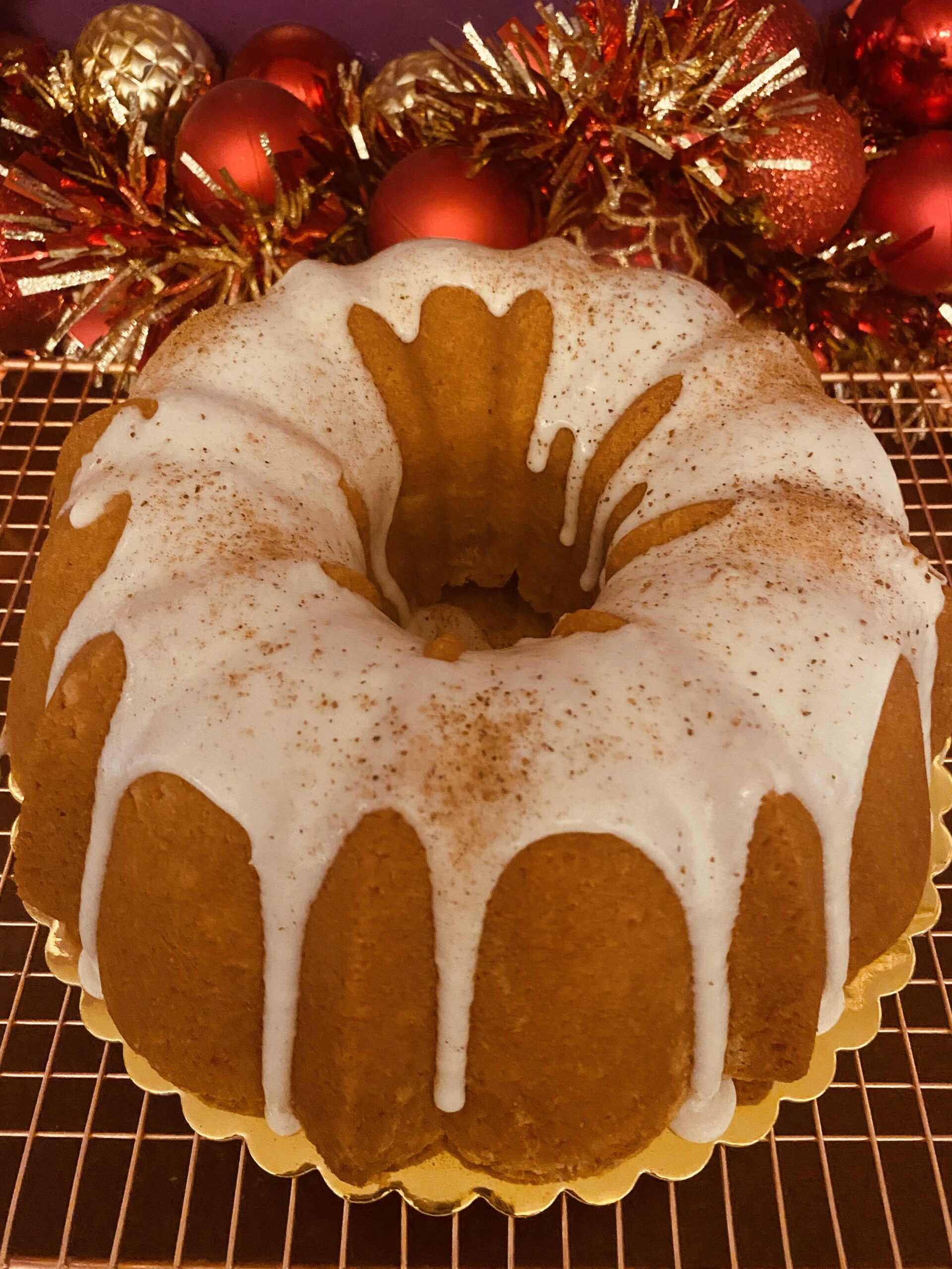Egg Nog Pound Cake